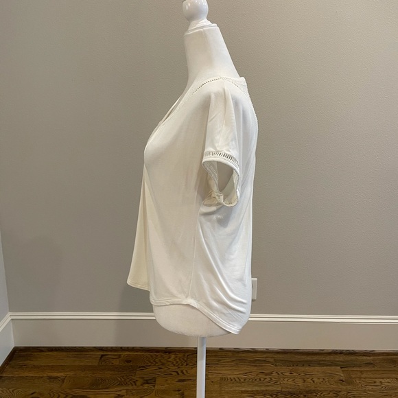 Anthropologie Meadow Rue ivory top - Picture 7 of 10